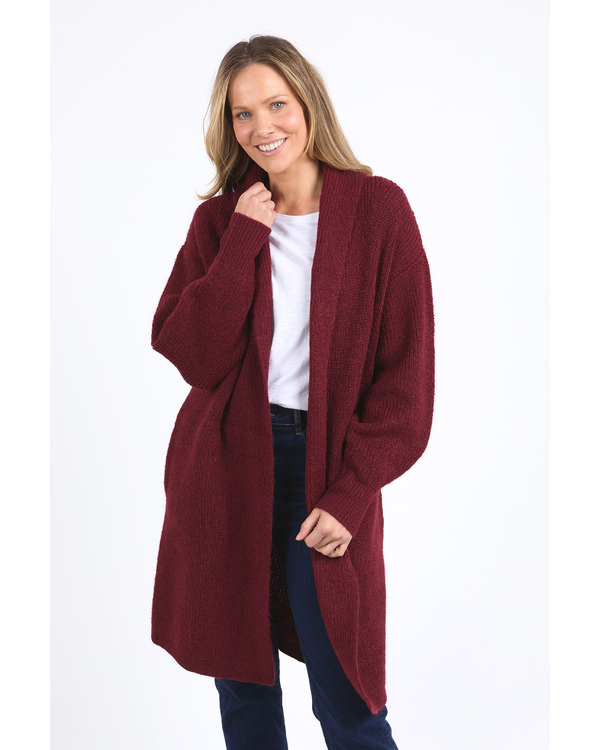 ELM SYLVIE LONGLINE CARDI