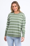 FOXWOOD FARRAH STRIPE L/S TEE
