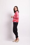 MEMO SHEER SLEEVE TOP