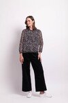 MEMO SHEER SLEEVE TOP