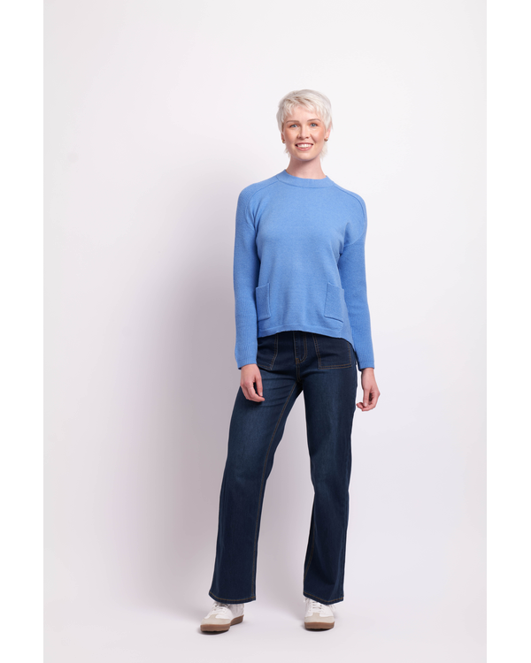 MEMO BUTTON BACK JUMPER