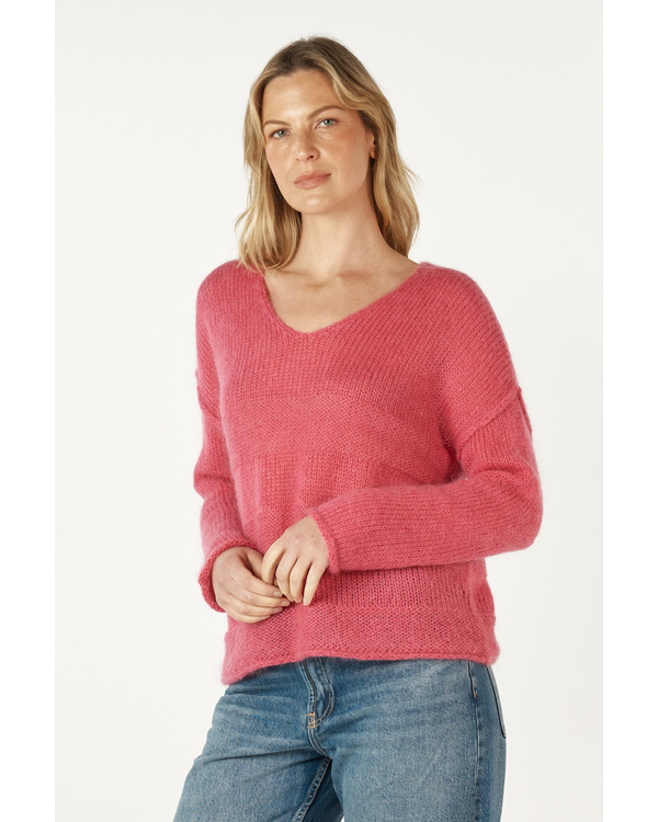 ZAKET &  PLOVER MOHAIR V JUMPER