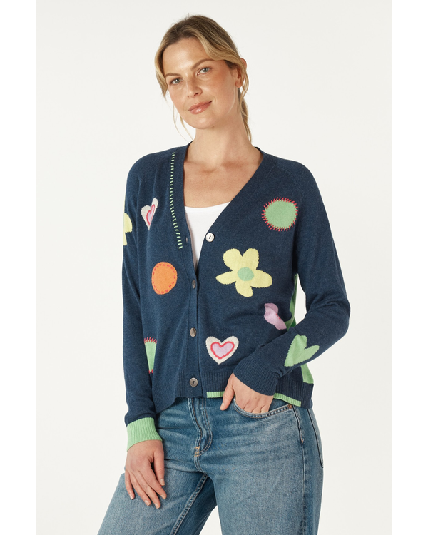ZAKET &  PLOVER HAPPY CARDI