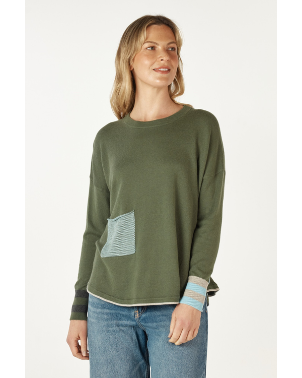 ZAKET & PLOVER BIRDSEYE JUMPER