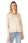 ZAKET &  PLOVER STRIPE V JUMPER