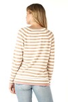 ZAKET &  PLOVER STRIPE V JUMPER