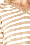 ZAKET &  PLOVER STRIPE V JUMPER