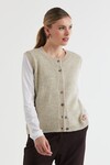 LD + CO BUTTON VEST