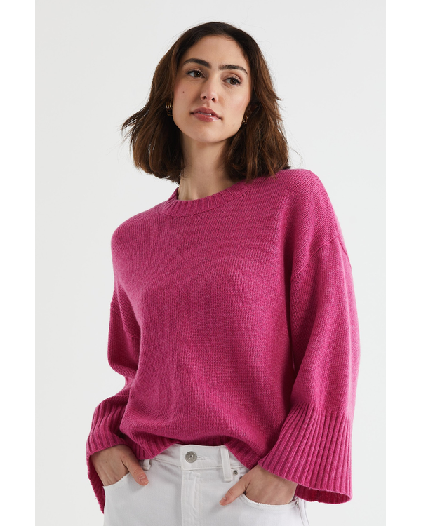 LD + CO WIDE SLEEVE CREW