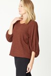 CORDELIA ST BALLON KNIT TOP