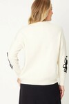 CORDELIA FLORAL KNIT TOP