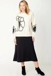 CORDELIA FLORAL KNIT TOP