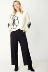 CORDELIA FLORAL KNIT TOP