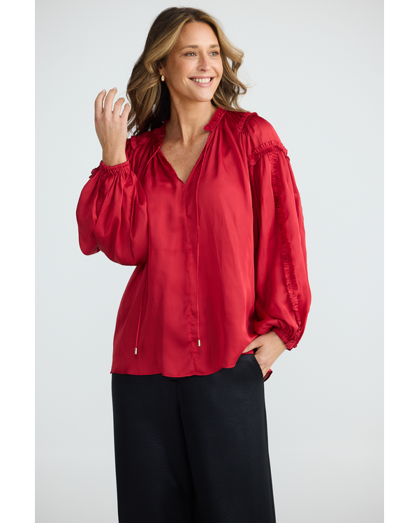 BRAVE+TRUE RITZ BLOUSE