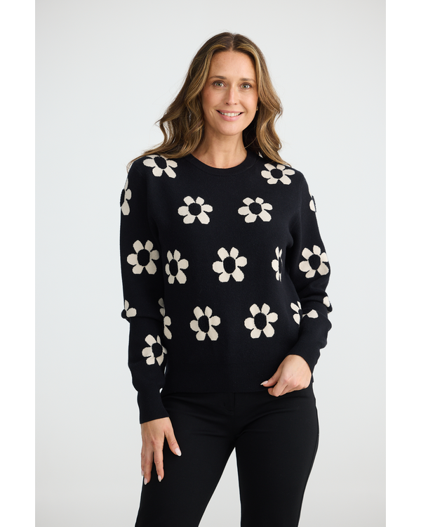 BRAVE+TRUE FLOWER KNIT