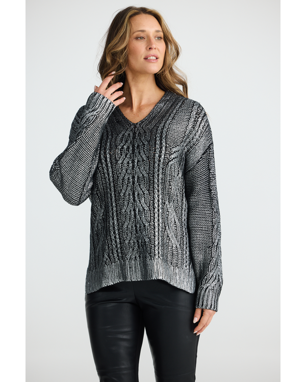 BRAVE+TRUE SATELITE KNIT JUMPER