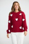 BRAVE+TRUE HEART ON MY SLEEVE KNIT