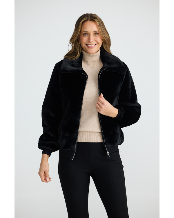 BRAVE+TRUE CELESTE BOMBER