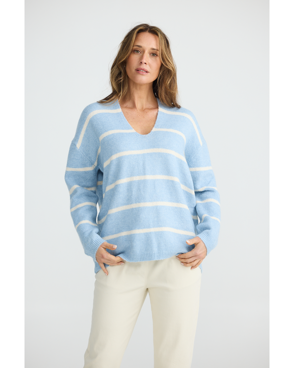 BRAVE+TRUE HALLIE KNIT TOP