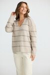 BRAVE+TRUE HALLIE KNIT TOP