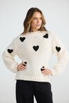 BRAVE+TRUE HEART ON MY SLEEVE KNIT