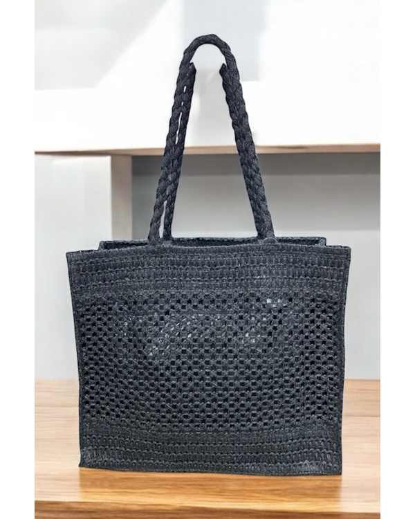 FREE SPIRIT CROCHET TOTE BAG