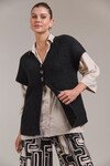 EB&IVE FOLIE BUTTON VEST