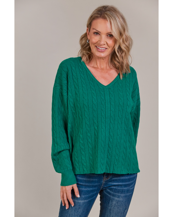 EB&IVE PALMER CABLE KNIT