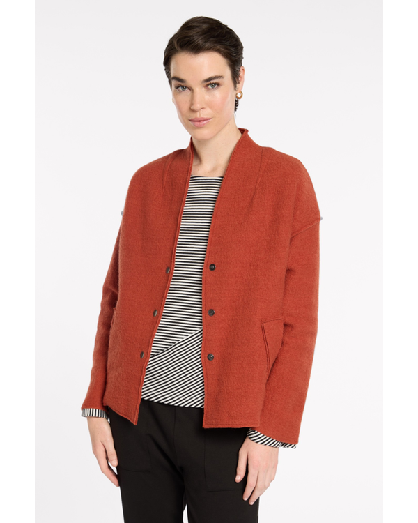 MARCO POLO BOILED WOOL JACKET