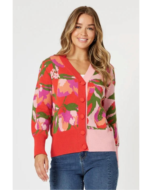 THREADZ BLOOM CARDI
