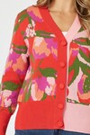 THREADZ BLOOM CARDI
