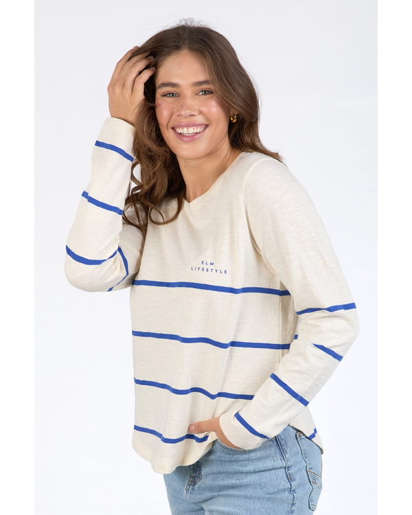 ELM CROSBY LS TEE