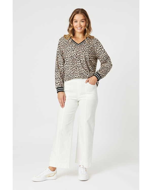 THREADZ LE MARAIS V NECK TOP