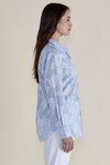 BETTY BASICS LACE STRIPE SHIRT