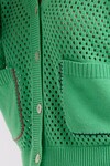 Z&P HOLEY CARDI