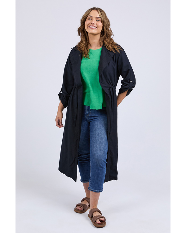 ELM LINEN TRENCH 