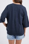 ELM MAZIE VEE NECK SWEAT