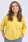 ELM MAZIE VEE NECK SWEAT