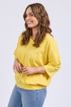 ELM MAZIE VEE NECK SWEAT