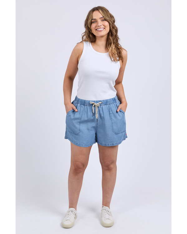 ELM ELLIOT CHAMBRAY SHORTS