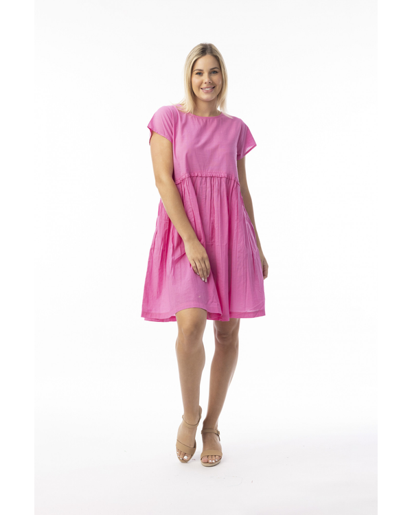 ORIENTIQUE COTTON SLUB ESSENTIAL DRESS