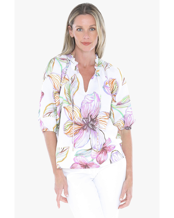 JUMP FLORALINE TOP