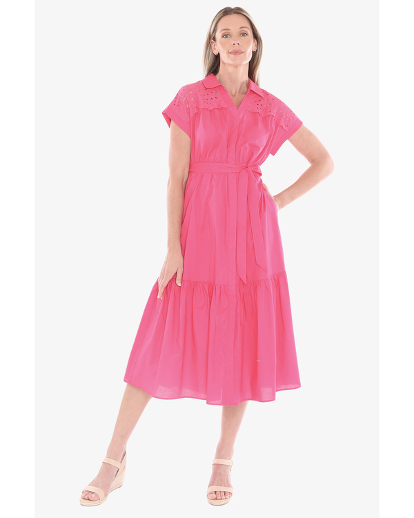 JUMP BRODERIE YOKE DRESS