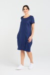 BLACKSTONE BUBBLE HEM DRESS