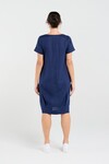 BLACKSTONE BUBBLE HEM DRESS