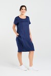 BLACKSTONE BUBBLE HEM DRESS