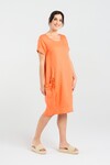 BLACKSTONE BUBBLE HEM DRESS