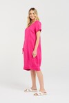 BLACKSTONE BUBBLE HEM DRESS
