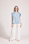 EB&IVE MELENIA FRILL TOP