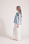 EB&IVE MELENIA FRILL TOP